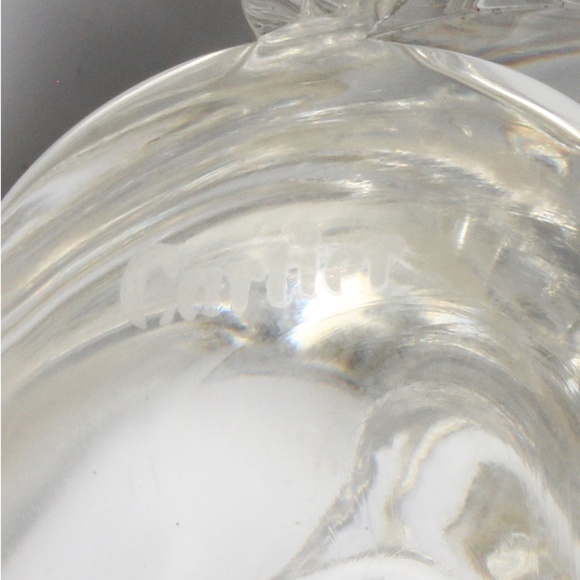 Cartier Unicorn Paperweight Crystal Desk Accessory in Box by Archimede Seguso - Picture 17 of 17